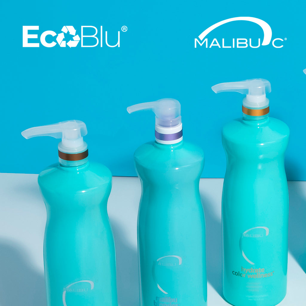 Malibu C Leads the Way Towards Sustainability with EcoBlu® Bottles