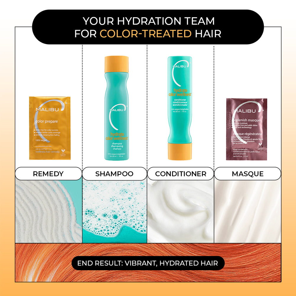 Malibu C Hydrate Color Wellness® Collection Malibu C Hydrate Color Wellness® Collection