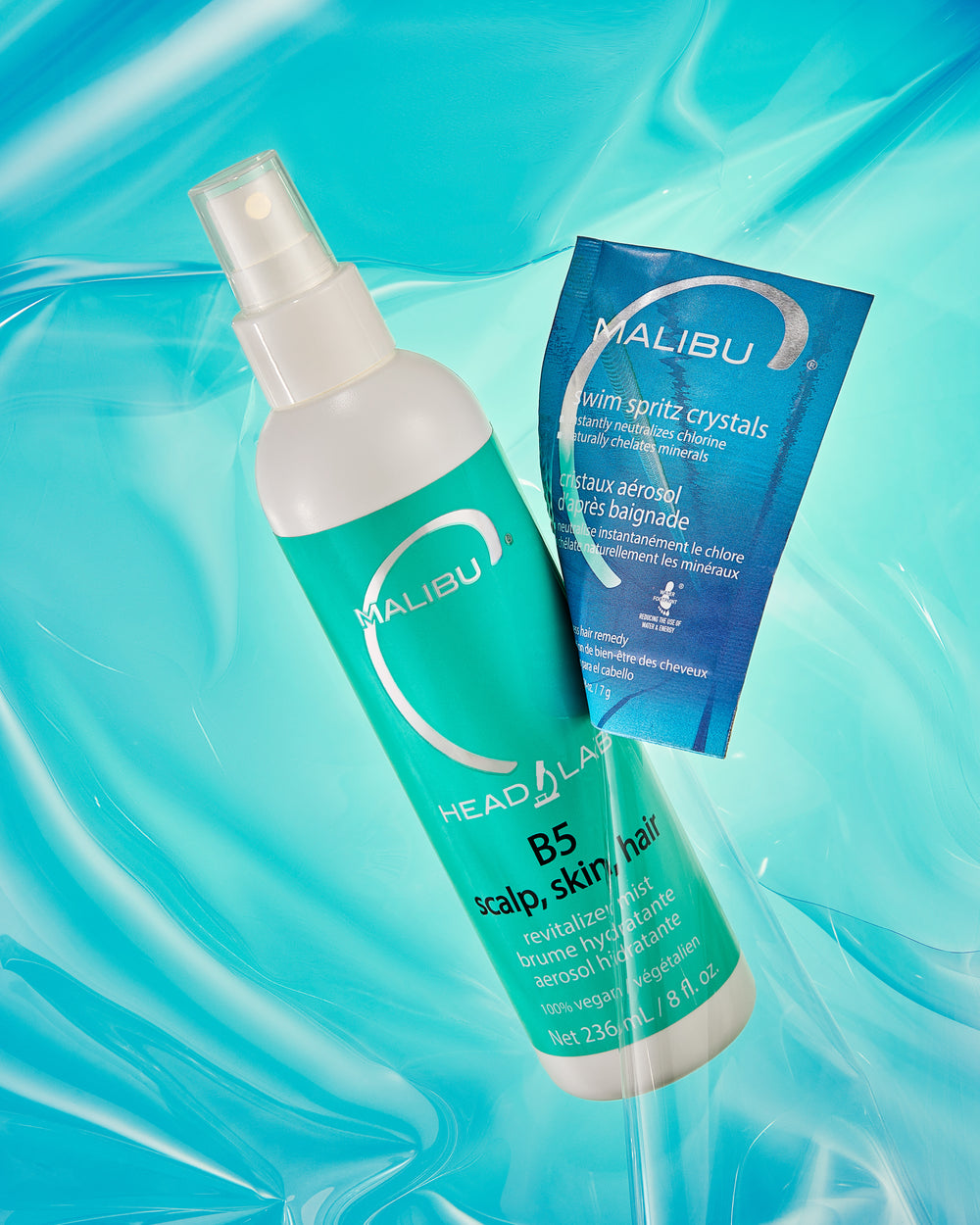 Swim Spritz Crystals - Post Swimming Hair Care with Vitamin C